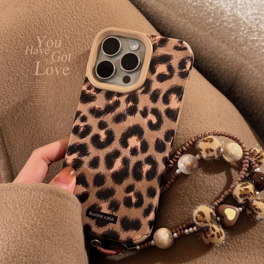 Strap Phone Leopard / Print Case Set