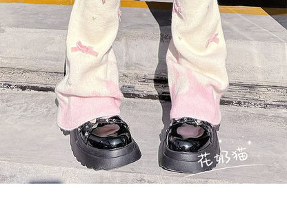 Warmers Bows Faux Pearl Leg