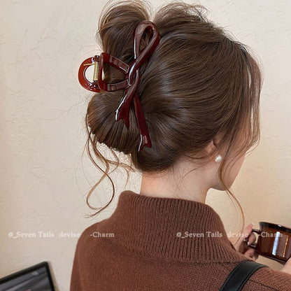 Schleife Krallenhaar Glatt