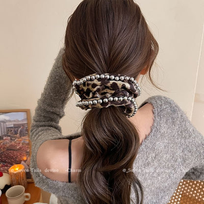 Hair Scrunchie Leopard
