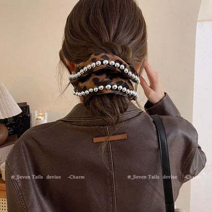 Hair Scrunchie Leopard