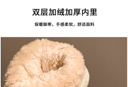 Herzfarbene Handschuhe Zwei