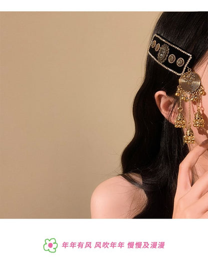 Clip / Rhinestone Beaded Set Hair