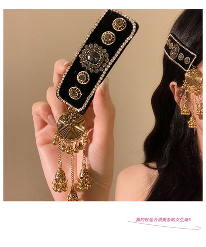 Clip / Rhinestone Beaded Set Hair