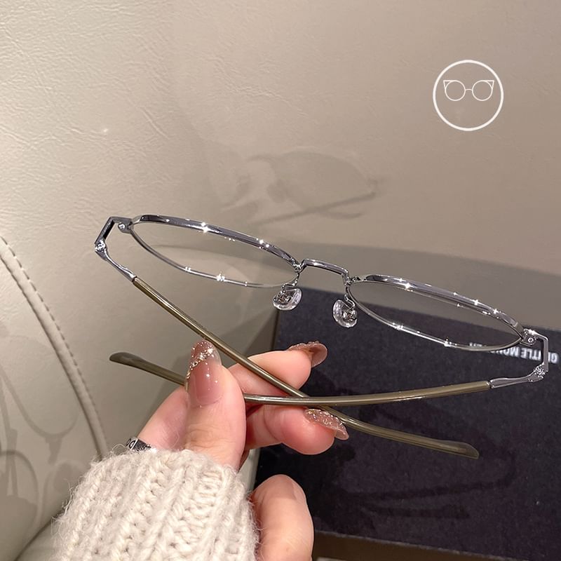 Lunettes métalliques Polygone