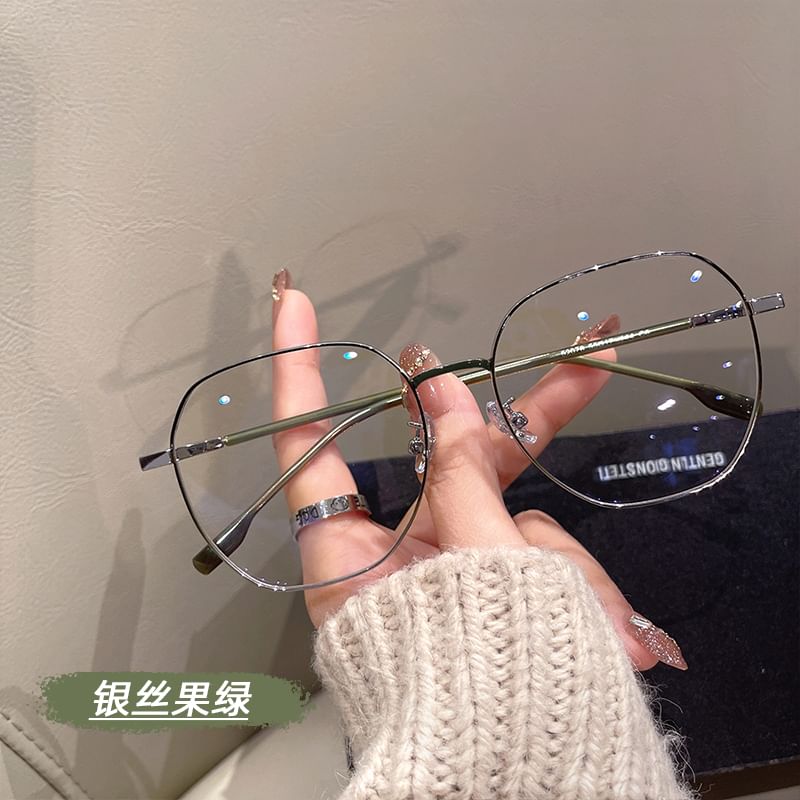 Lunettes métalliques Polygone