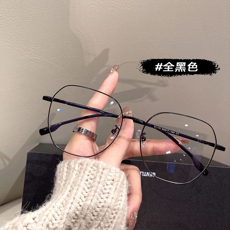 Lunettes métalliques Polygone