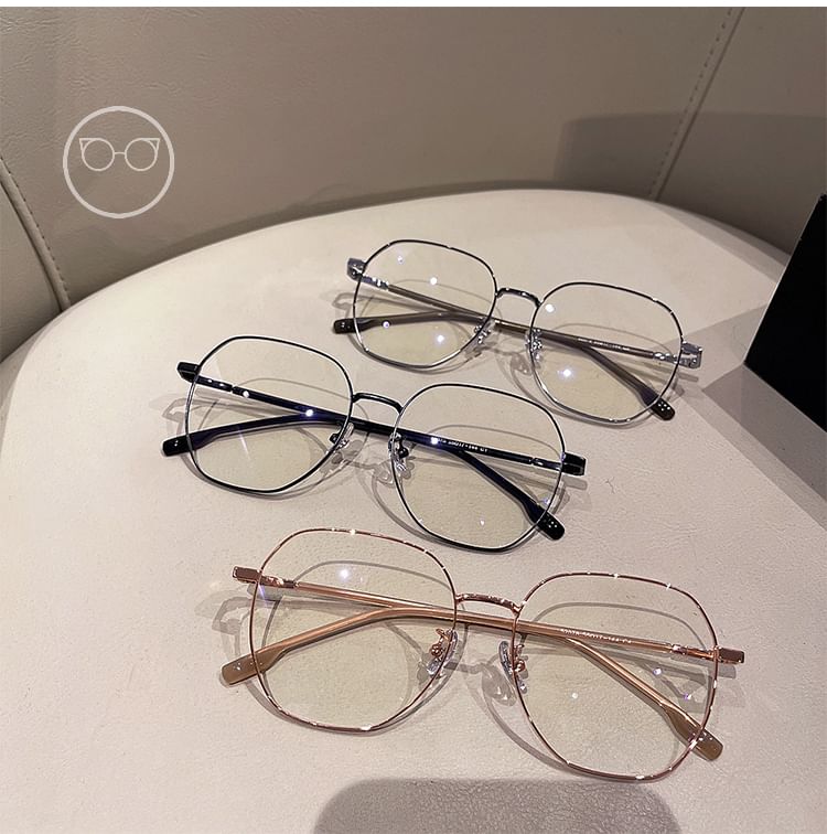 Lunettes métalliques Polygone