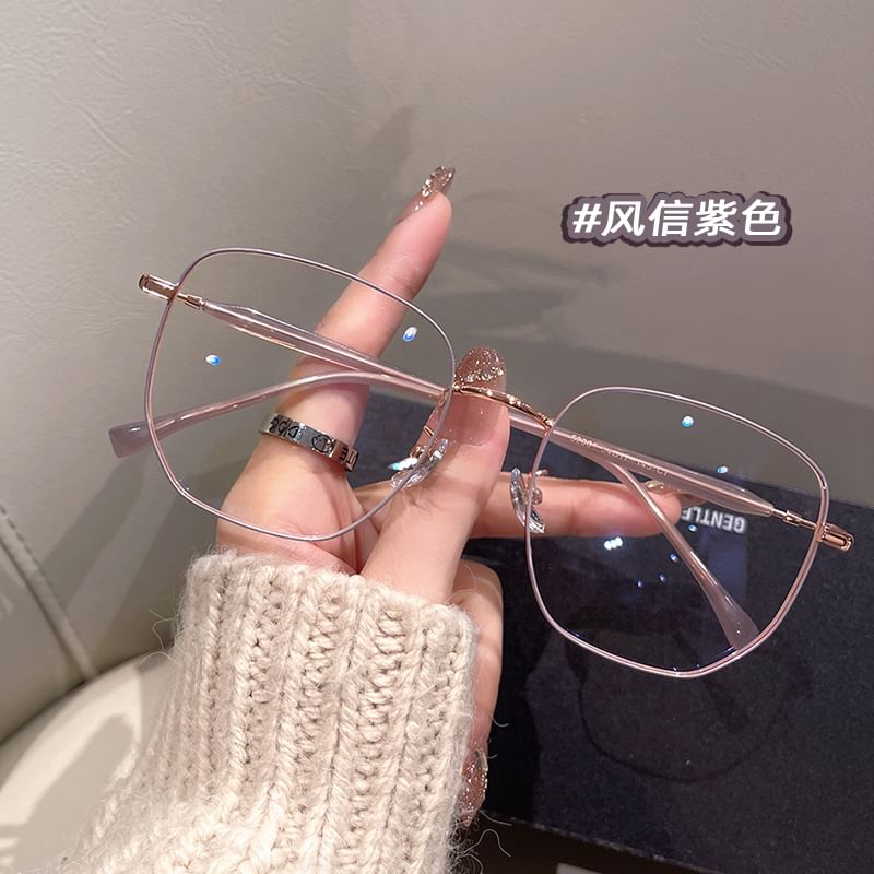 Lunettes polygonales