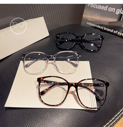 遮光ブルーラウンドメガネ