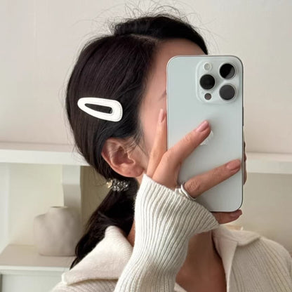 Set Designs) Faux (Various Hair Clip 2: Leather of