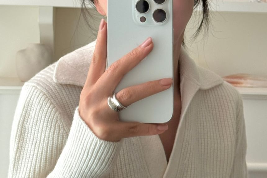 Set Designs) Faux (Various Hair Clip 2: Leather of