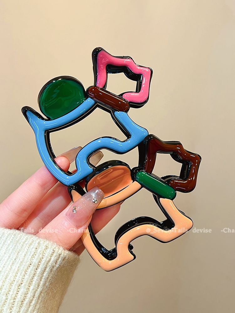 Dog Clip Claw Hair Acrylic