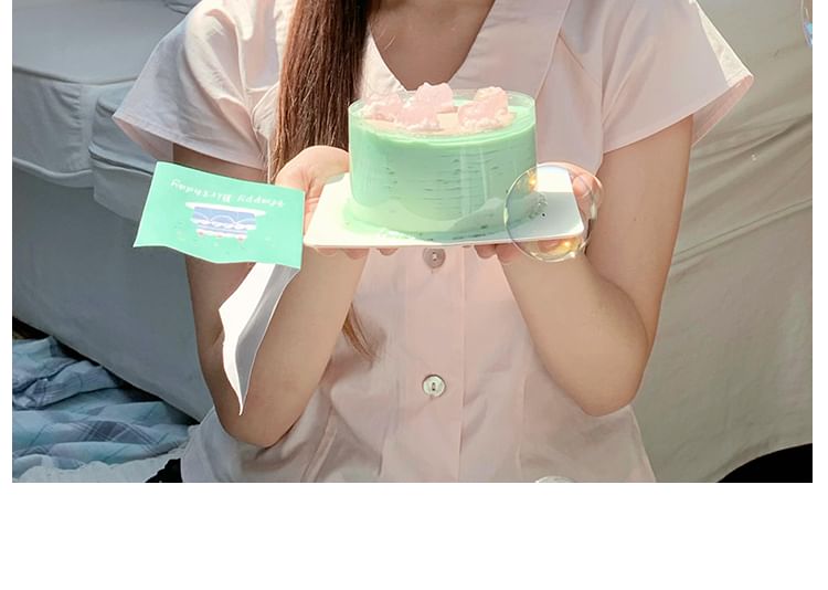 Polka Dot Cake Headband Birthday