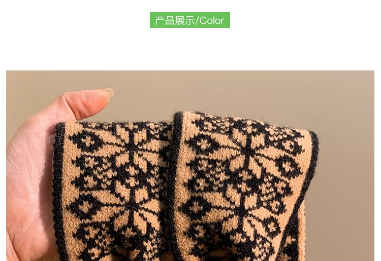 Headband Knitted Patterned