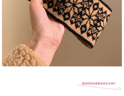 Headband Knitted Patterned