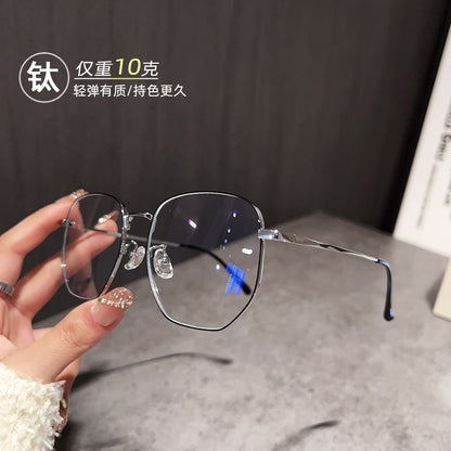 細フレーム眼鏡