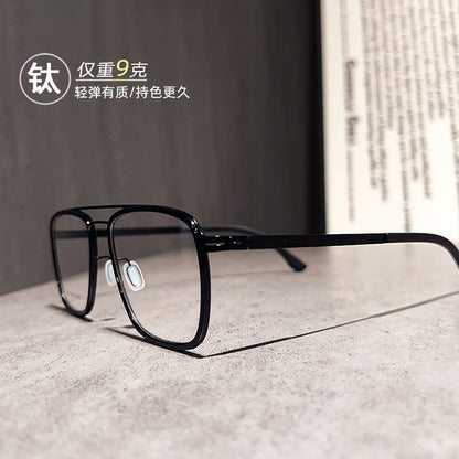 フレーム眼鏡スクエア