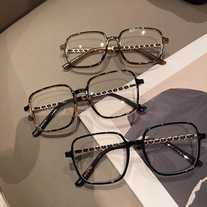 フレームスクエア眼鏡