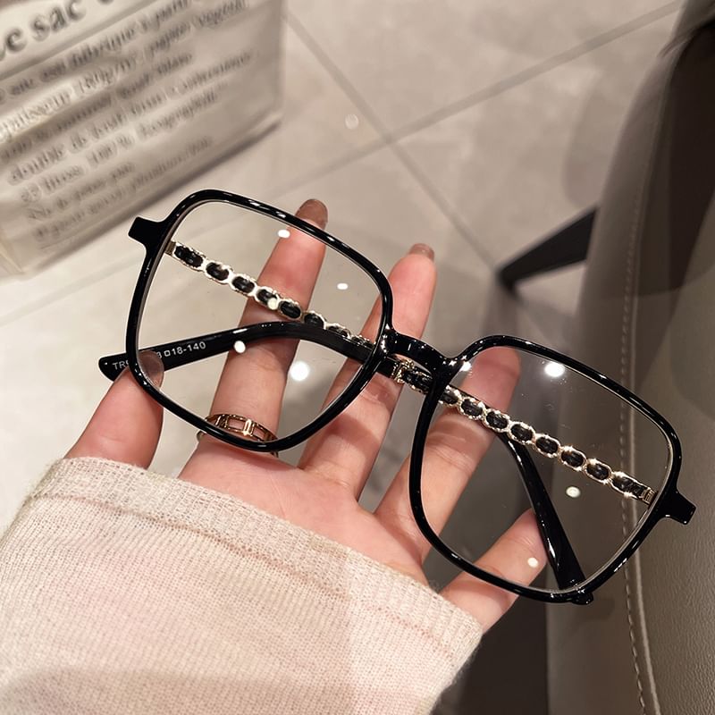 フレームスクエア眼鏡