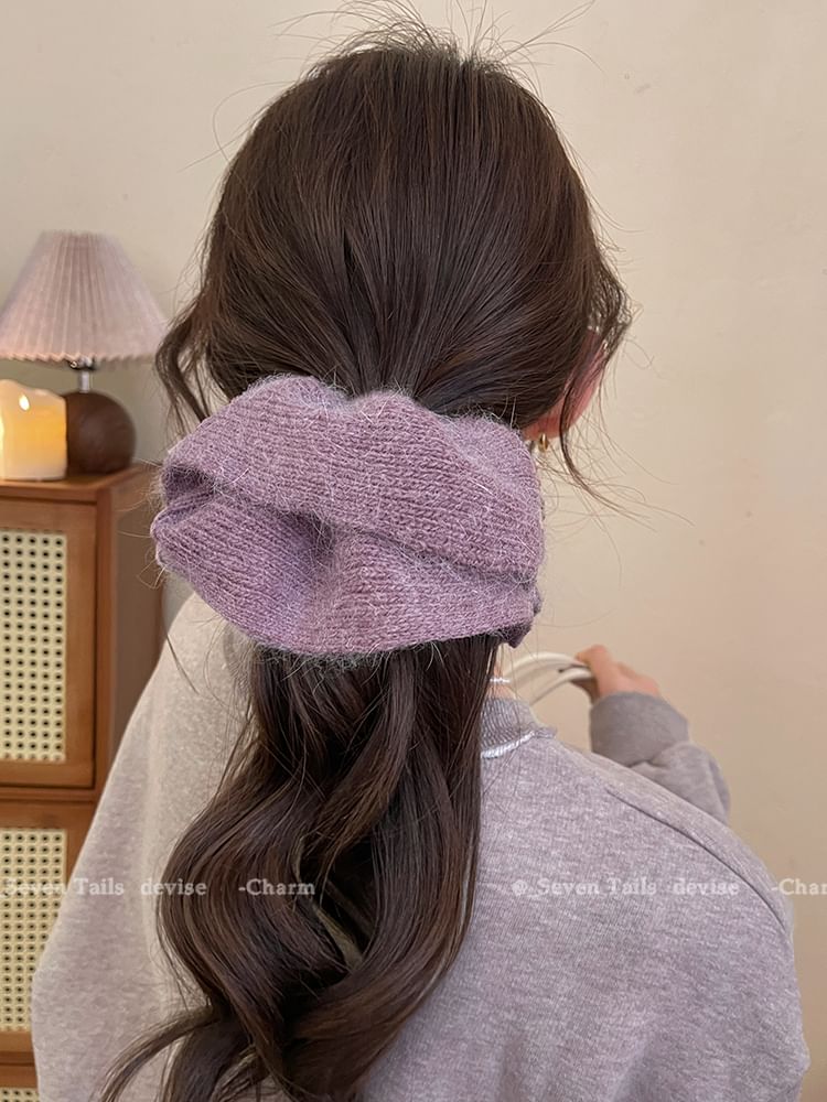 Scrunchie Knit Plain