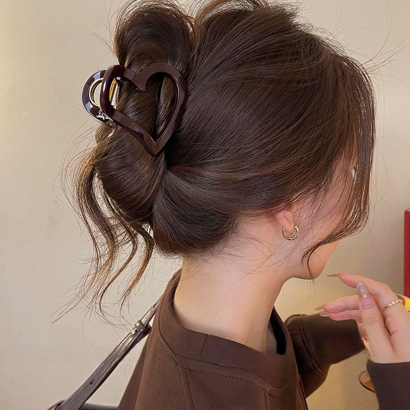 Claw Heart Plain Hair