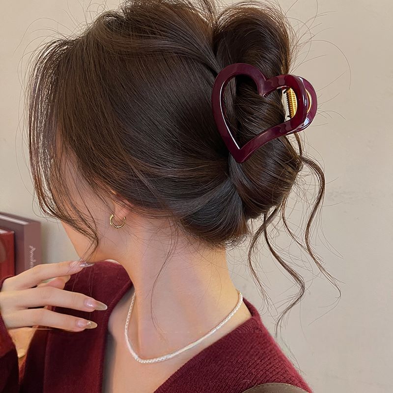 Claw Heart Plain Hair