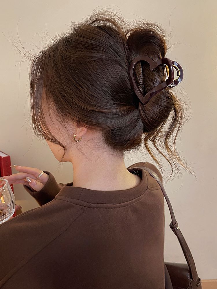 Claw Heart Plain Hair