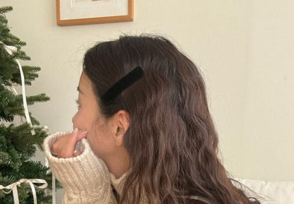 Velvet Plain Clip Hair