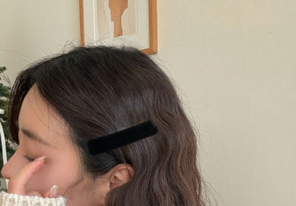 Velvet Plain Clip Hair