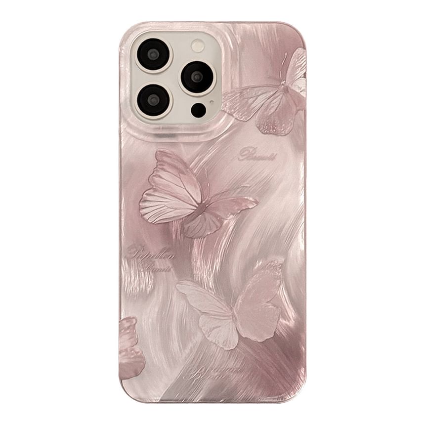 Butterfly Phone Case and Charm Options - Compatible with iPhone