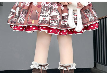 Leg Trim Accent Bow Warmers Lace