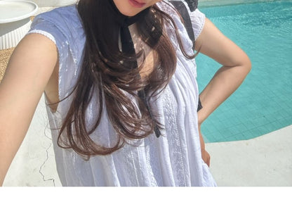 かぎ針編みの帽子レタリングバケット