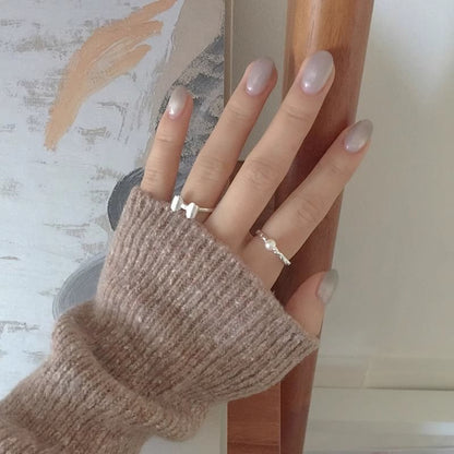 シルバーリング オープンスターリング