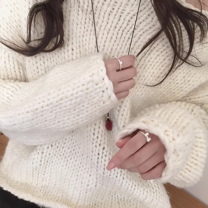 シルバーリング オープンスターリング