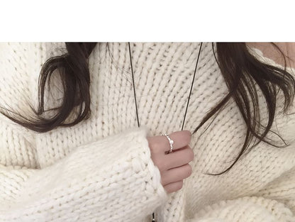 シルバーリング オープンスターリング