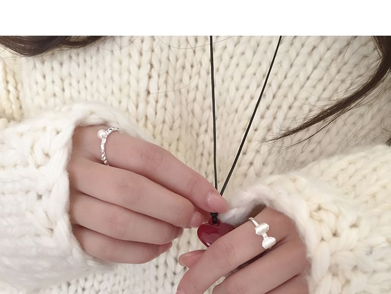 シルバーリング オープンスターリング