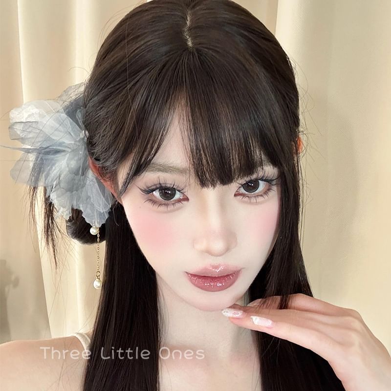 Mesh Flower Pin Hair