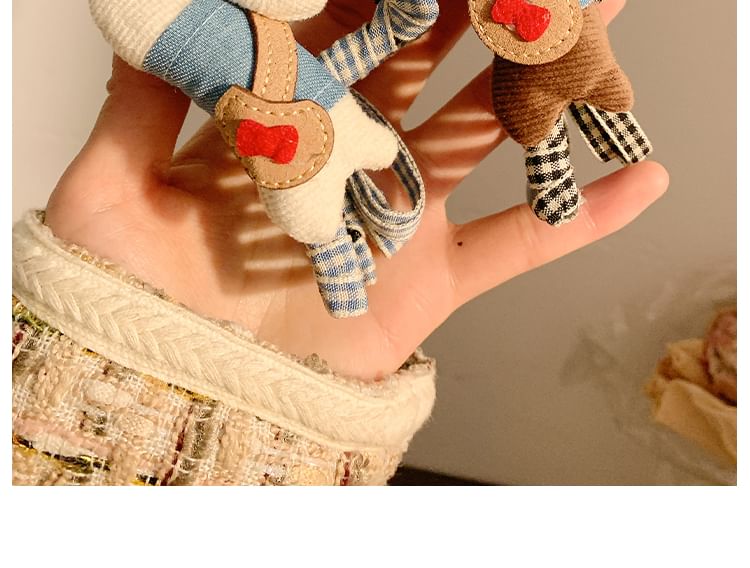 Plaid Cartoon Hair Claw
