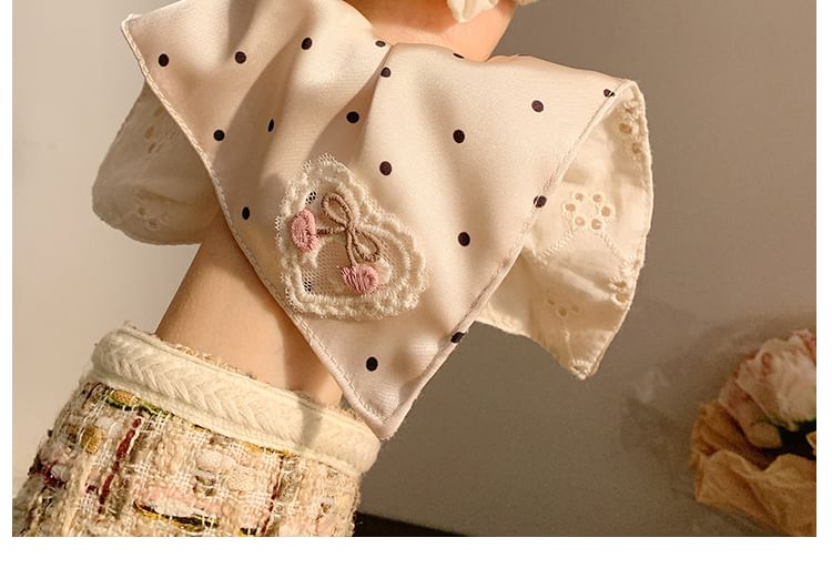 Scrunchie Applique Dot Cherry Designs) / Polka (Various