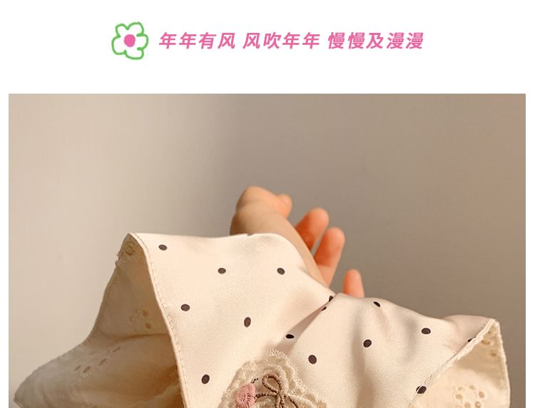 Scrunchie Applique Dot Cherry Designs) / Polka (Various