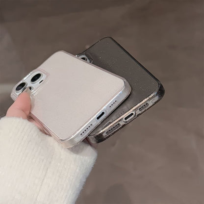 Glitter Case Transparent Phone