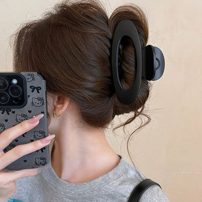 Acrylic Clip Hair Claw Matte