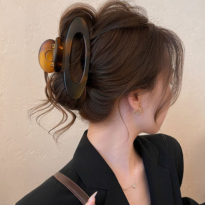 Acrylic Clip Hair Claw Matte