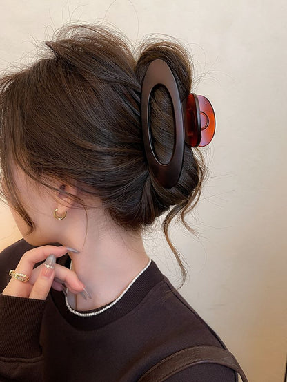 Acrylic Clip Hair Claw Matte