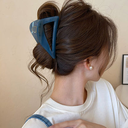 Claw Clip Acrylic Triangle Hair