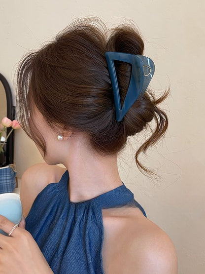 Claw Clip Acrylic Triangle Hair