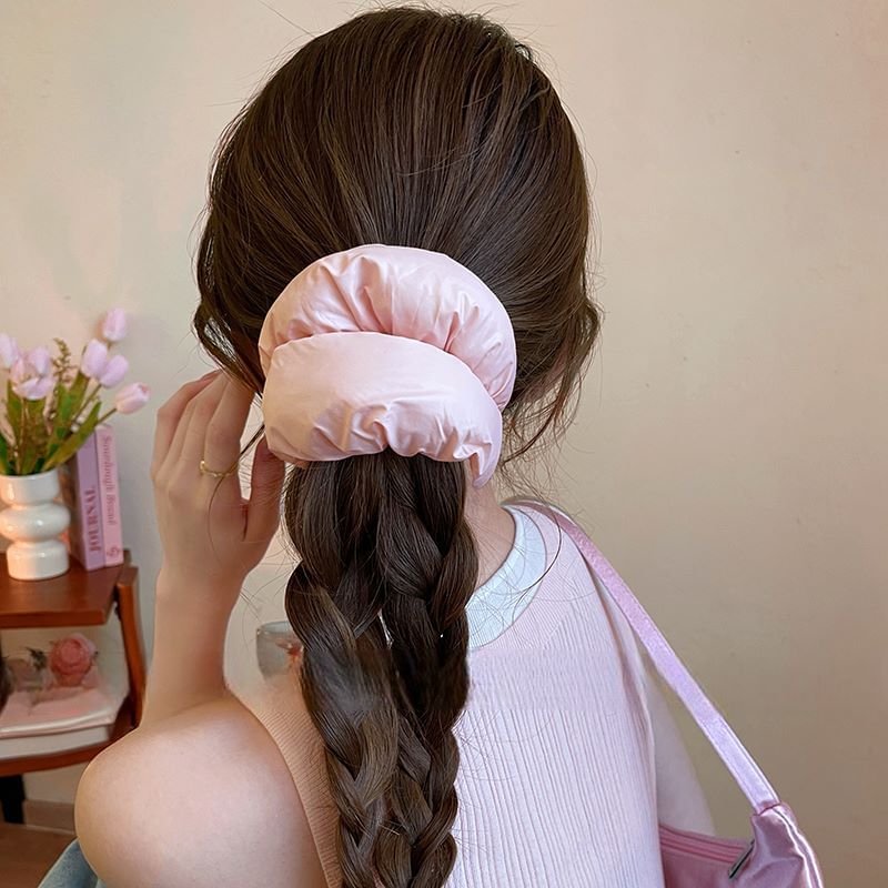 Puffed Plain Scrunchie