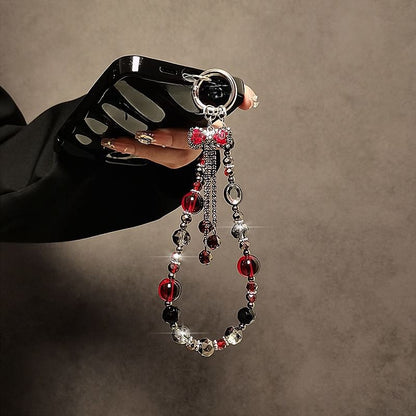 Faux Strap Telefon Schleife Kristall