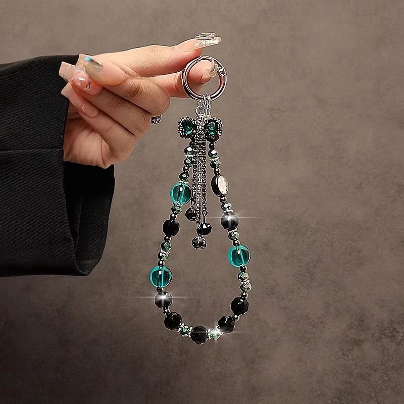 Faux Strap Telefon Schleife Kristall